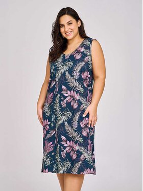 Taro Taro Koszula nocna TA3169-01 Kolorowy Basic Fit
