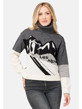 KRIMSON KLOVER KRIMSON KLOVER Golf Les Alpes Szary Regular Fit