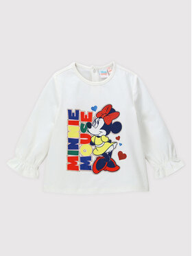 Original Marines Original Marines Bluzka Myszka Minnie DCAV1432NF Biały Regular Fit