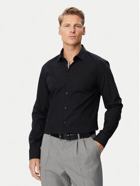 HUGO HUGO Krekls 50570285 Melns Slim Fit
