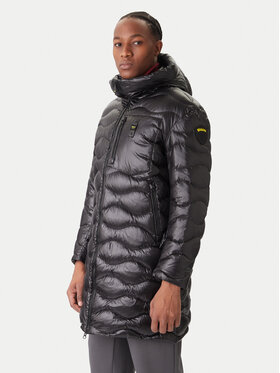 Blauer Blauer Wintermantel Impermeabile 25WBLUK03068 Schwarz Regular Fit