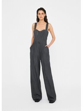 Liu Jo Liu Jo Sukienka jeansowa UF5199D026687457 Szary Regular Fit