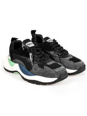 Geox Geox Sneakersy T94BUA 02214 | T02 A Čierna