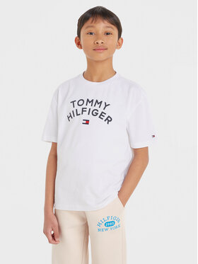 Tommy Hilfiger Tommy Hilfiger Футболка KB0KB08548 S Білий Regular Fit