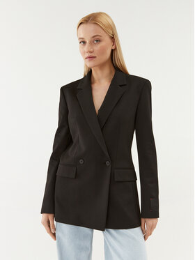 HUGO Hugo Zakó Amaga 50494607 Fekete Relaxed Fit