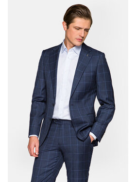 Lancerto Lancerto Garnitur 4 Granatowy Regular Fit