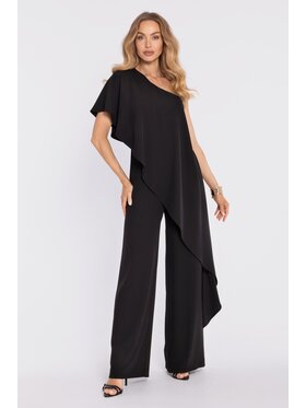 Made of Emotion Made of Emotion Kombinezon M917 Czarny Wide Leg