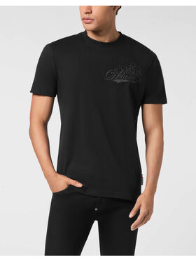 PHILIPP PLEIN PHILIPP PLEIN T-Shirt 26163 Czarny Regular Fit