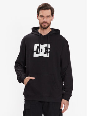 DC DC Mikina ADYSF03099 Čierna Relaxed Fit