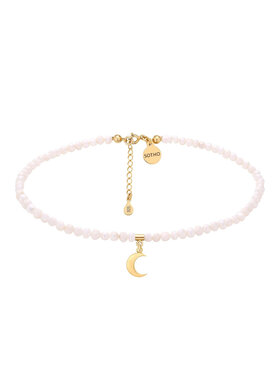 sotho Sotho Choker N3019 Żółte złocenie