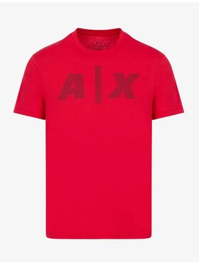 Armani Exchange Armani Exchange T-Shirt 3RZTFF ZJH4Z 14AQ Czerwony Regular Fit
