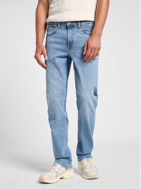 Lee Lee Jeansy BROOKLYN STRAIGHT Niebieski Straight Fit
