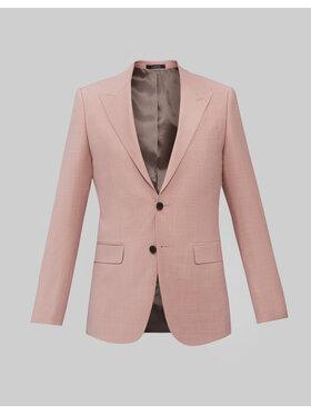 Borgio Borgio Marynarka badia Różowy Slim Fit