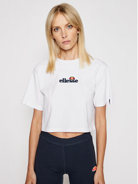 Ellesse Ellesse Tricou Fireball SGB06838 Alb Loose Fit
