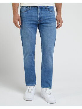 Lee Lee Jeansy DAREN ZIP FLY Niebieski Straight Fit