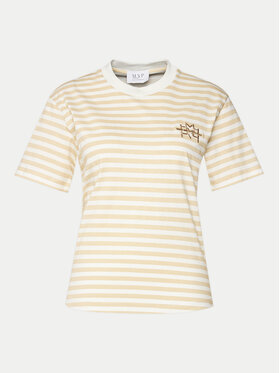MVP Wardrobe MVP Wardrobe T-Shirt MVPE4TS110.0JE0125 Beżowy Classic Fit