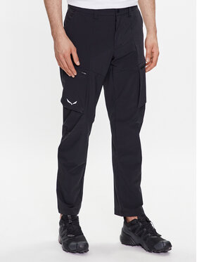 Salewa Salewa Spodnie outdoor Puez 28310 Czarny Regular Fit