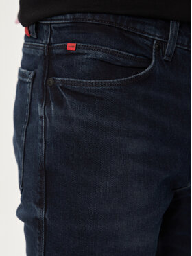 Hugo Jeans Hlače 50522152 Mornarsko Modra Slim Fit