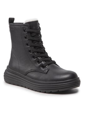 Geox Geox Schnürstiefeletten J Phaolae G. D J16ETD 000T5 C9999 S Schwarz