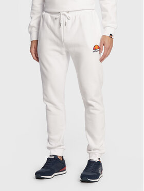 Ellesse Ellesse Teplákové kalhoty Ovest SHS01763 Bílá Regular Fit