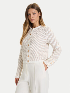 French Connection French Connection Kardigán 78ZCE Ekru Regular Fit