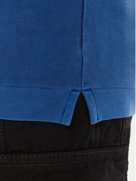 G-Star Raw G-Star Raw Тениска с яка и копчета Dunda D11595-D756 Син Slim Fit