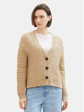 Tom Tailor Tom Tailor Kardigan 1041213 Beżowy Loose Fit