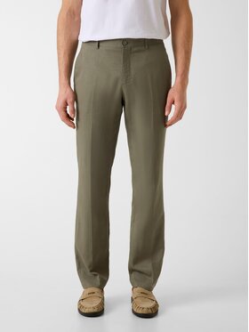 Guess Guess Spodnie materiałowe 181255 Beżowy Regular Fit