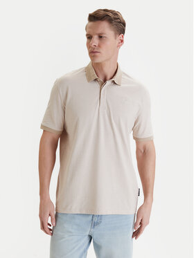 Beverly Hills Polo Club Beverly Hills Polo Club Polo särk W126-BHMPO-1028-39M Beež Regular Fit