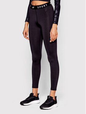 4F 4F Legginsy H4L22-SPDF35 Czarny Slim Fit