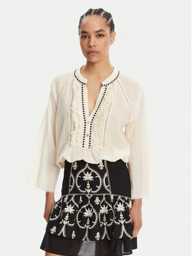 Devotion TWINS Devotion TWINS Blusa Apology 025.002G Écru Loose Fit