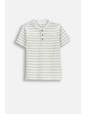 Coccodrillo Coccodrillo T-Shirt WC6143206TBK-003 Krémová Regular Fit