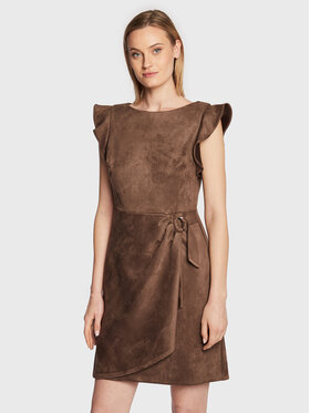 DKNY DKNY Hétköznapi ruha DD2G1604 Barna Regular Fit