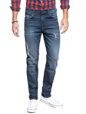 Lee Lee Jeansy AUSTIN Niebieski Straight Fit