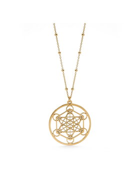The LA The LA Naszyjnik ARCHANIOŁ METATRON Złoty