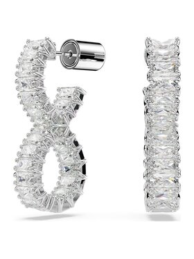 Swarovski Swarovski Kolczyki Hyperbola 5684047 Srebrny