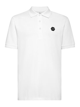 PHILIPP PLEIN PHILIPP PLEIN Polokošile 2149 Bílá Slim Fit