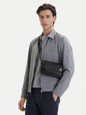 Calvin Klein Calvin Klein Kabelka Emblem Hw Small Slap Messenger LV04D3367G Černá