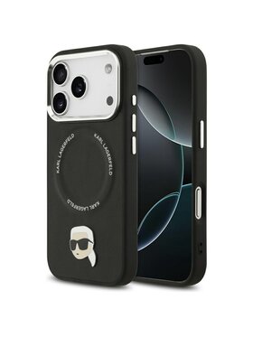 KARL LAGERFELD KARL LAGERFELD Etui na telefon iPhone 17 Pro Max Czarny