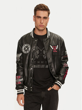Richmond X Richmond X Куртка зі штучної шкіри Meleb UMA24217GB Чорний Regular Fit