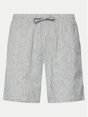 INDICODE INDICODE Шорти от плат Wallis 70-727 Син Regular Fit