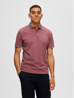 Selected Homme Selected Homme Polo 16087840 Rouge Regular Fit