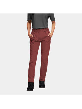 Alpinus Alpinus Spodnie outdoor Marmore Bordowy Regular Fit