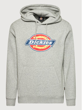 Dickies Dickies Majica dugih rukava Icon Logo DK0A4XCBGYM Siva Regular Fit