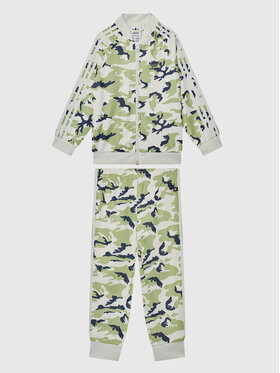adidas adidas Trenerka Camo HE6925 Bež Regular Fit