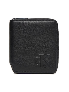 Calvin Klein Calvin Klein Mali muški novčanik Ck Zip Billfold LV04D1077G Crna