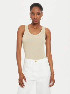 ViCOLO ViCOLO Топ UB0009 Золотий Regular Fit