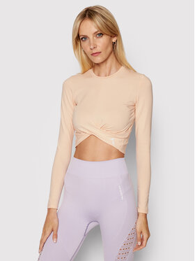 Carpatree Carpatree Тениска от техническо трико Gaia GLT-P Оранжев Slim Fit