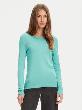 United Colors Of Benetton United Colors Of Benetton Majica 3GA2E16G0 Zelena Regular Fit