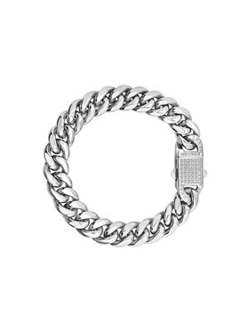 Breil Breil Bransoletka STEEL & SPARK Srebrny